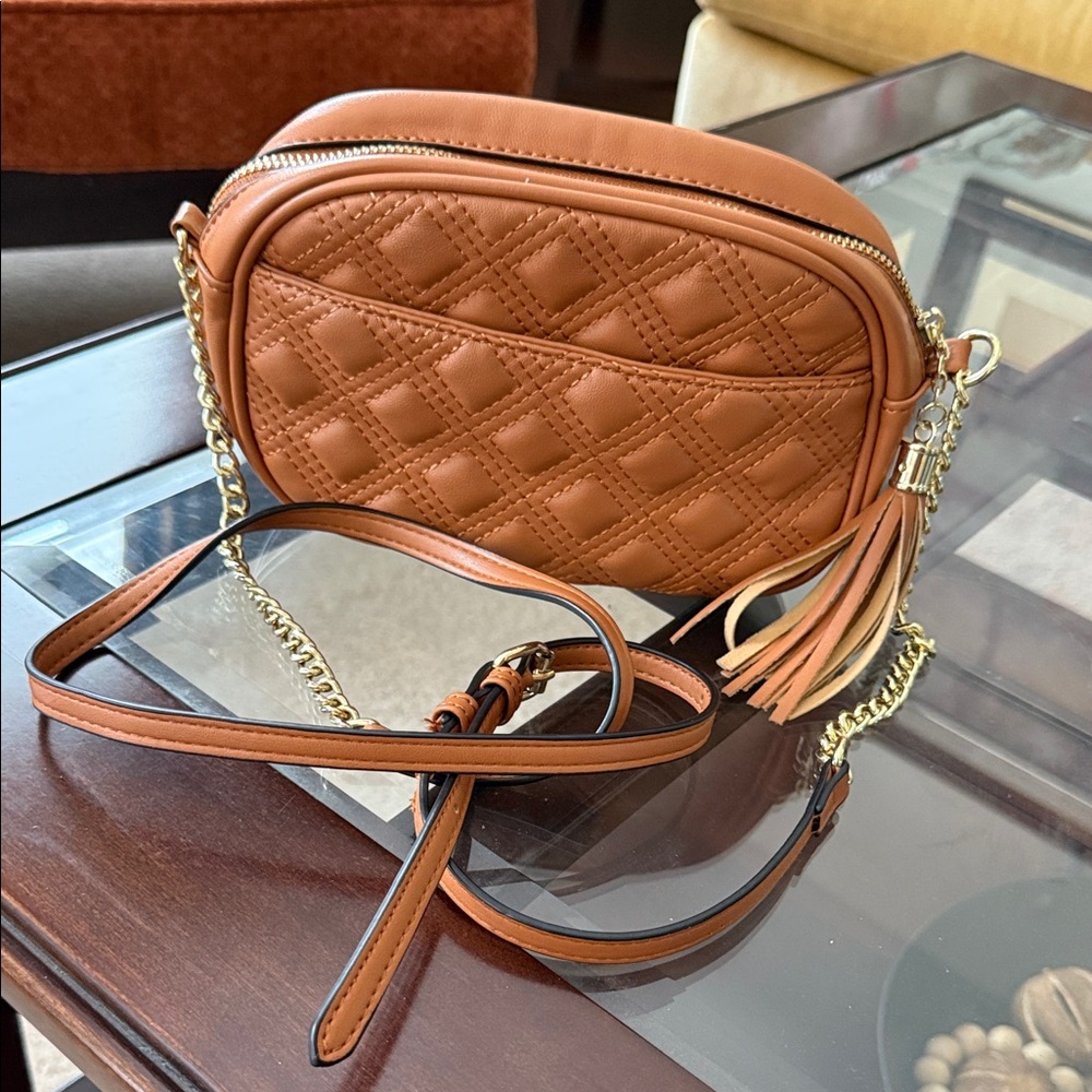 Soft faux leather camera bag